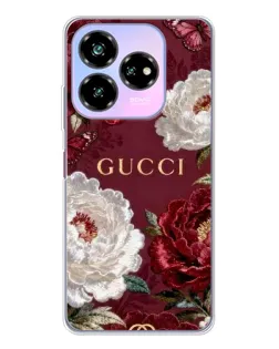 Чехол для ZTE Nubia V60 Design с картинкой «Gucci — бордовые розы» Чехол для ZTE Nubia V60 Design с картинкой «Gucci — бордовые розы»