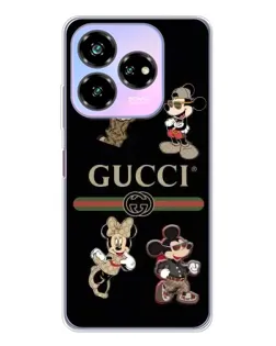 Чехол для ZTE Nubia V60 Design с картинкой «Gucci — герои Disney и монограмма» Чехол для ZTE Nubia V60 Design с картинкой «Gucci — герои Disney и монограмма»