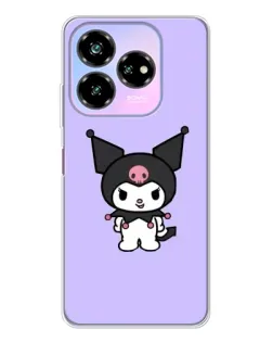 Чохол для ZTE Nubia V60 Design з картинкою «Kuromi — ніжний фіолетовий»