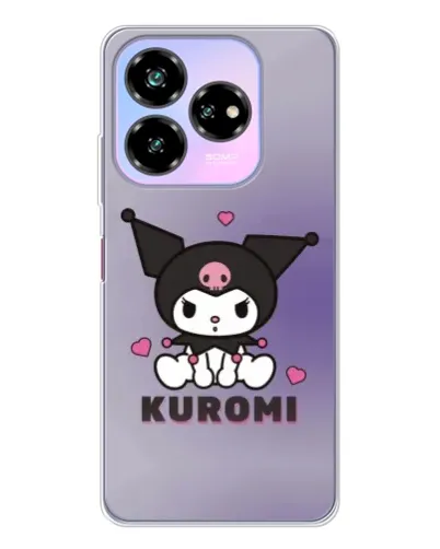 Чехол для ZTE Nubia V60 Design с картинкой «Kuromi — фиолетовый арт» Чехол для ZTE Nubia V60 Design с картинкой «Kuromi — фиолетовый арт»