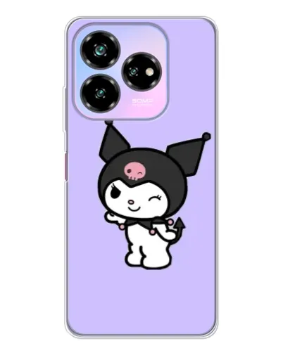Чехол для ZTE Nubia V60 Design с картинкой «Классическая Kuromi» Чехол для ZTE Nubia V60 Design с картинкой «Классическая Kuromi»