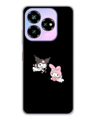 Чехол для ZTE Nubia V60 Design с картинкой «My Melody и Kuromi» Чехол для ZTE Nubia V60 Design с картинкой «My Melody и Kuromi»