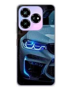 Чехол для ZTE Nubia V60 Design с картинкой «Взгляд BMW с синими фарами»