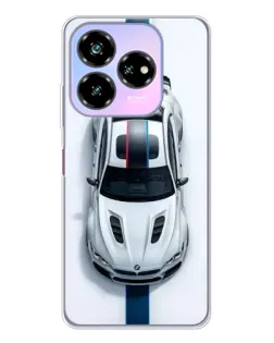 Чехол для ZTE Nubia V60 Design с картинкой «Вид сверху — BMW M»