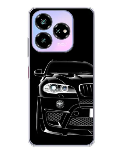 Чехол для ZTE Nubia V60 Design с картинкой «Темный силуэт BMW» Чехол для ZTE Nubia V60 Design с картинкой «Темный силуэт BMW»