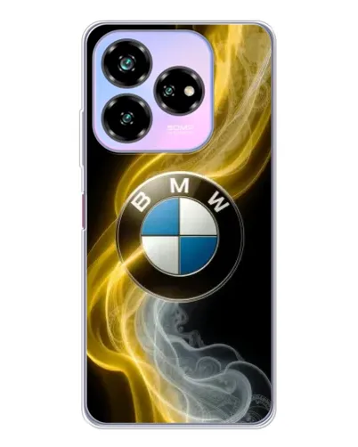 Чехол для ZTE Nubia V60 Design с картинкой «Золотистый дым BMW» Чехол для ZTE Nubia V60 Design с картинкой «Золотистый дым BMW»