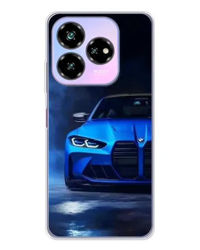 Чехол для ZTE Nubia V60 Design с картинкой «Голубая BMW M4» Чехол для ZTE Nubia V60 Design с картинкой «Голубая BMW M4»
