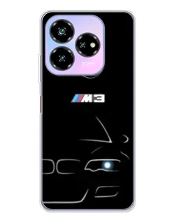 Чехол для ZTE Nubia V60 Design с картинкой «Минималистичный принт BMW M3» Чехол для ZTE Nubia V60 Design с картинкой «Минималистичный принт BMW M3»