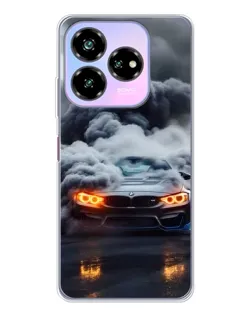 Чехол для ZTE Nubia V60 Design с картинкой «BMW в дыму» Чехол для ZTE Nubia V60 Design с картинкой «BMW в дыму»