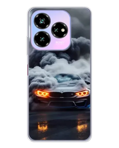 Чехол для ZTE Nubia V60 Design с картинкой «BMW в дыму» Чехол для ZTE Nubia V60 Design с картинкой «BMW в дыму»