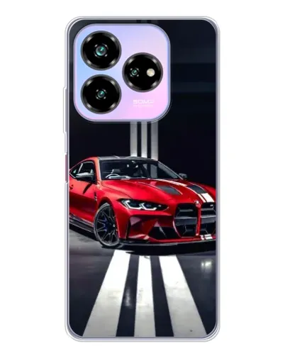 Чехол для ZTE Nubia V60 Design с картинкой «Красная BMW на дороге» Чехол для ZTE Nubia V60 Design с картинкой «Красная BMW на дороге»