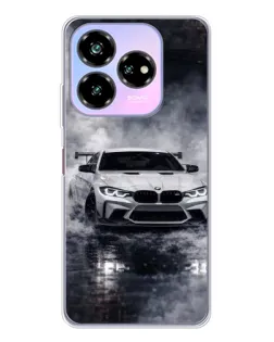 Чехол для ZTE Nubia V60 Design с картинкой «BMW сквозь туман» Чехол для ZTE Nubia V60 Design с картинкой «BMW сквозь туман»