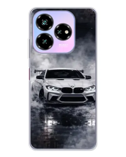 Чехол для ZTE Nubia V60 Design с картинкой «BMW сквозь туман» Чехол для ZTE Nubia V60 Design с картинкой «BMW сквозь туман»