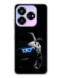 Чехол для ZTE Nubia V60 Design с картинкой «BMW — ночной взгляд» Чехол для ZTE Nubia V60 Design с картинкой «BMW — ночной взгляд»
