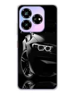 Чехол для ZTE Nubia V60 Design с картинкой «Черная BMW — профиль» Чехол для ZTE Nubia V60 Design с картинкой «Черная BMW — профиль»