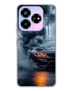 Чехол для ZTE Nubia V60 Design с картинкой «BMW M-Power — абстракция» Чехол для ZTE Nubia V60 Design с картинкой «BMW M-Power — абстракция»