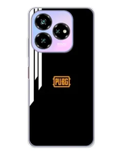 Чехол для ZTE Nubia V60 Design с картинкой «PUBG — вертикальные линии»