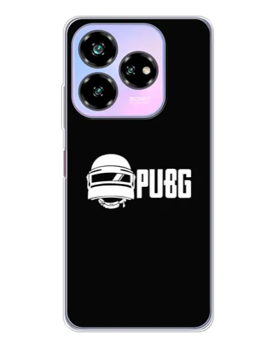 Чехол для ZTE Nubia V60 Design с картинкой «PUBG — классический лого»