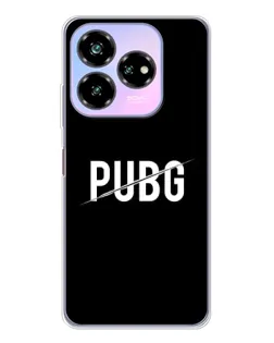 Чехол для ZTE Nubia V60 Design с картинкой «PUBG — белый логотип»