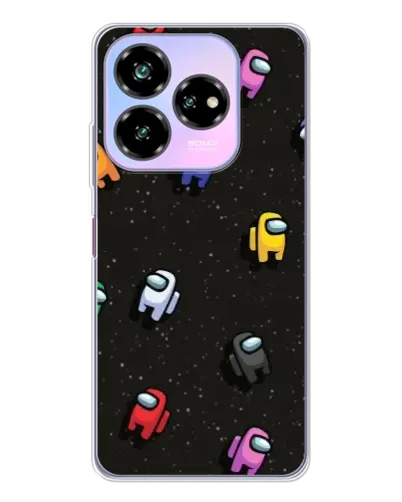 Чехол для ZTE Nubia V60 Design с картинкой «Космический паттерн Among Us» Чехол для ZTE Nubia V60 Design с картинкой «Космический паттерн Among Us»