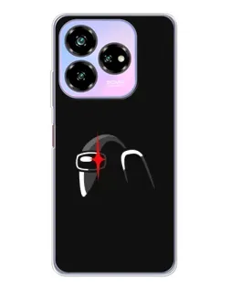 Чехол для ZTE Nubia V60 Design с картинкой «Among Us шлем»