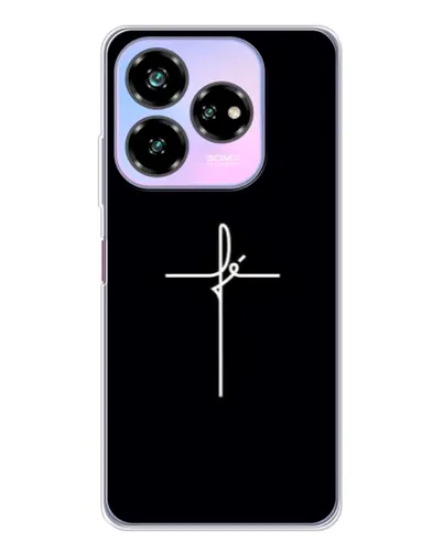 Чехол для ZTE Nubia V60 Design с картинкой «Тонкий крест» Чехол для ZTE Nubia V60 Design с картинкой «Тонкий крест»
