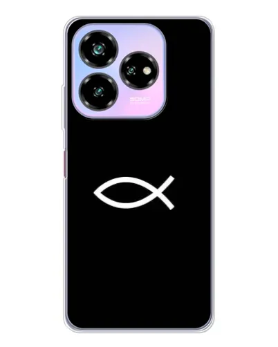 Чехол для ZTE Nubia V60 Design с картинкой «Символ рыбы Jesus» Чехол для ZTE Nubia V60 Design с картинкой «Символ рыбы Jesus»