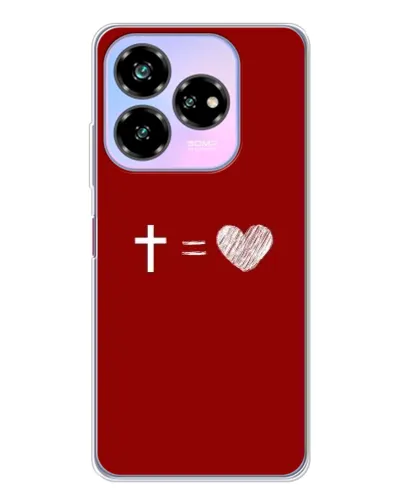 Чохол для ZTE Nubia V60 Design з картинкою «Рівняння любові» Чохол для ZTE Nubia V60 Design з картинкою «Рівняння любові»
