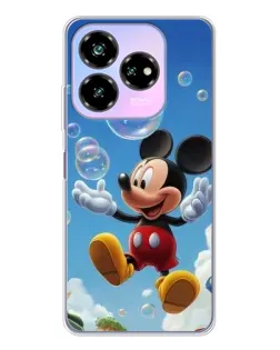 Чохол для ZTE Nubia V60 Design з картинкою «Mickey та мильні бульбашки» Чохол для ZTE Nubia V60 Design з картинкою «Mickey та мильні бульбашки»