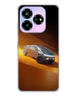 Чехол для ZTE Nubia V60 Design с картинкой «Cybertruck в пустыне» Чехол для ZTE Nubia V60 Design с картинкой «Cybertruck в пустыне»