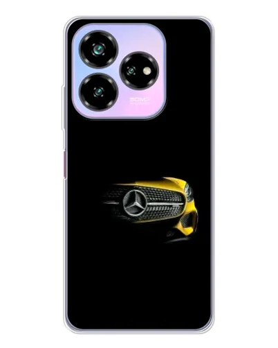 Чехол для ZTE Nubia V60 Design с картинкой «Mercedes — ретро стиль»