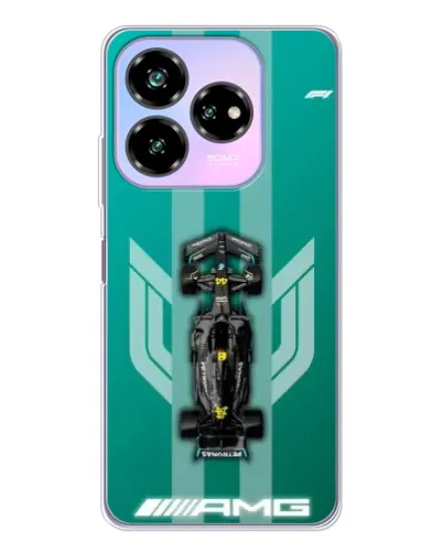 Чехол для ZTE Nubia V60 Design с картинкой «Mercedes AMG Petronas»