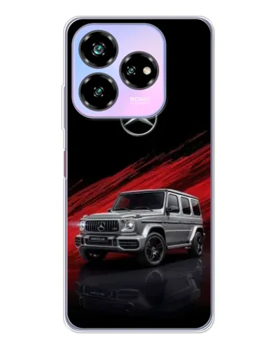 Чехол для ZTE Nubia V60 Design с картинкой «Mercedes G-Class красный»