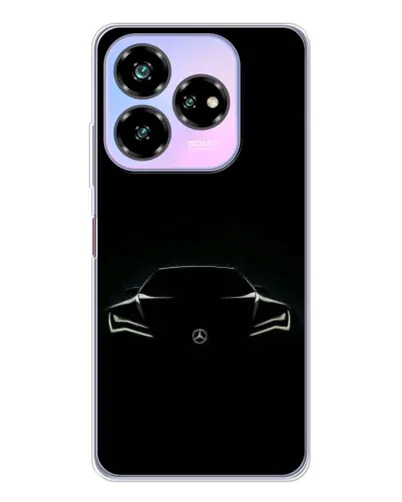 Чехол для ZTE Nubia V60 Design с картинкой «Mercedes — силуэт авто» Чехол для ZTE Nubia V60 Design с картинкой «Mercedes — силуэт авто»