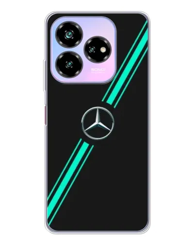 Чехол для ZTE Nubia V60 Design с картинкой «Спортивные линии Mercedes» Чехол для ZTE Nubia V60 Design с картинкой «Спортивные линии Mercedes»