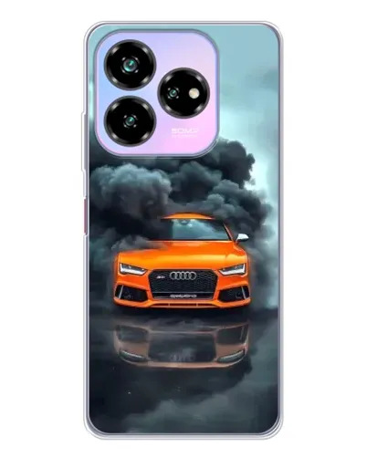 Чехол для ZTE Nubia V60 Design с картинкой «Audi в облаках дыма» Чехол для ZTE Nubia V60 Design с картинкой «Audi в облаках дыма»