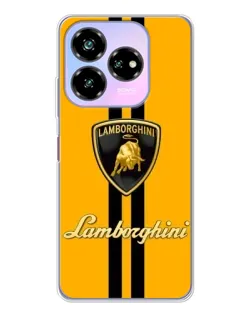 Чохол для ZTE Nubia V60 Design з картинкою «Lamborghini Stripe жовтий» Чохол для ZTE Nubia V60 Design з картинкою «Lamborghini Stripe жовтий»