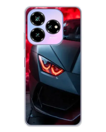 Чехол для ZTE Nubia V60 Design с картинкой «Lamborghini красное сияние»