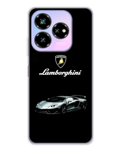 Чехол для ZTE Nubia V60 Design с картинкой «Логотип Lamborghini классика»