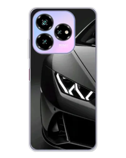 Чехол для ZTE Nubia V60 Design с картинкой «Lamborghini фары детализация»