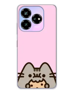 Чохол для ZTE Nubia V60 Design з картинкою «Pusheen та печиво» Чохол для ZTE Nubia V60 Design з картинкою «Pusheen та печиво»