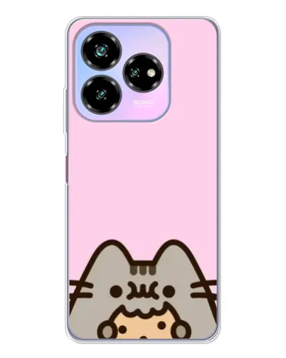 Чехол для ZTE Nubia V60 Design с картинкой «Pusheen и печенье» Чехол для ZTE Nubia V60 Design с картинкой «Pusheen и печенье»
