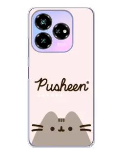 Чехол для ZTE Nubia V60 Design с картинкой «Pusheen логотип» Чехол для ZTE Nubia V60 Design с картинкой «Pusheen логотип»