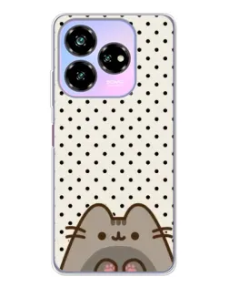 Чехол для ZTE Nubia V60 Design с картинкой «Пушин в горошек» Чехол для ZTE Nubia V60 Design с картинкой «Пушин в горошек»