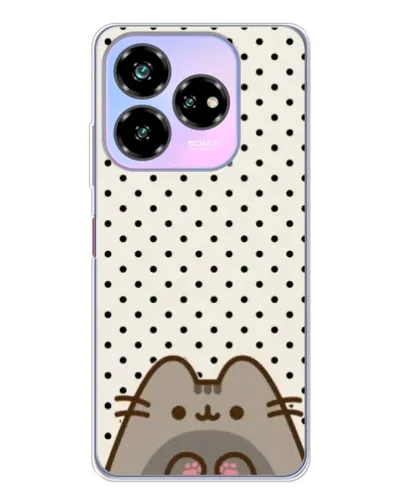 Чехол для ZTE Nubia V60 Design с картинкой «Пушин в горошек» Чехол для ZTE Nubia V60 Design с картинкой «Пушин в горошек»