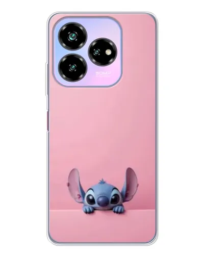 Чехол для ZTE Nubia V60 Design с картинкой «Stitch выглядывает»