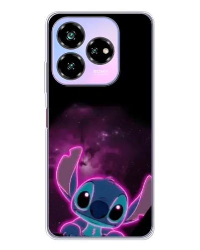 Чехол для ZTE Nubia V60 Design с картинкой «Неоновый Stitch»