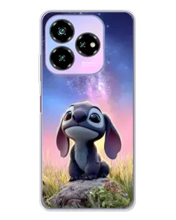 Чехол для ZTE Nubia V60 Design с картинкой «Стич на рассвете» Чехол для ZTE Nubia V60 Design с картинкой «Стич на рассвете»