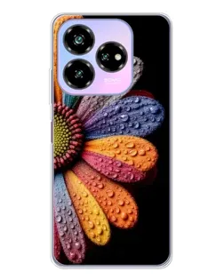 Чохол для ZTE Nubia V60 Design з картинкою «Райдужна квітка»