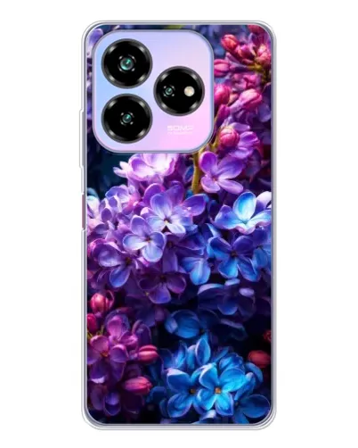 Чехол для ZTE Nubia V60 Design с картинкой «Сиреневый цвет»